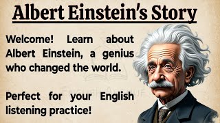 Albert Einstein's Story || Learn English Through Story 🔥 || English Listening Practice ✅