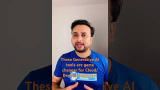 Working in Cloud/DevOps? Master these Generative AI tools for smarter workday. #clouddeveloper