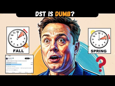 🚨 What Is Daylight Saving Time? Elon Musk’s Bold Take on DST! ⏰🚀 #USA #America