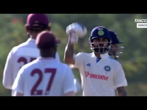 India vs West Indies Virat Kohli Century 2023 Highlights