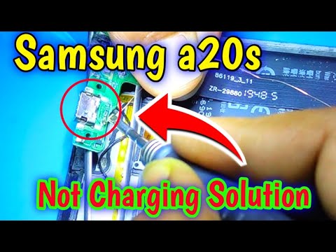 How To Fix Samsung Galaxy A20s Charging Problem | Not Charging & Slow Charging Solution