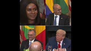 Humor Meets Eloquence: The President's Delightful Compliment!