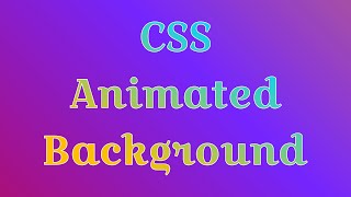 10 Animated Background using HTML & CSS Only || No JavaScript || MasterEagle