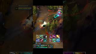 AP THRESH killing SENNA in 1 second #leagueoflegends
