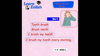📚Learn English। ⏰Daily Routine Action 📚