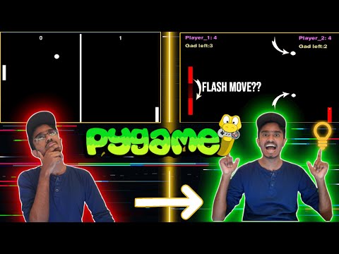 Building a Better Pong Game | Pygame Tutorial | Pong Series