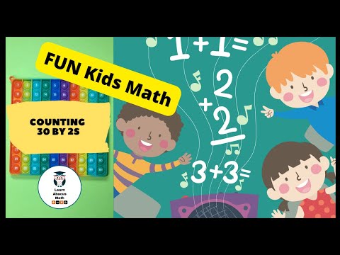 Counting 30 by 2s (Kids Math)