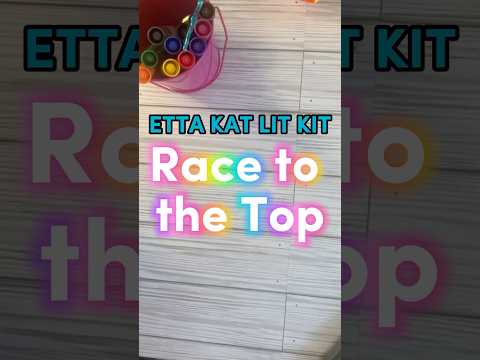 Etta Kat Lit Kit: Race to the Top Mat #SOR #earlyliteracy #prek #reading #kindergartenactivities