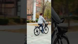 dischargeable lithium battery step through ebike