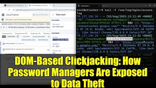 DOM-Based Clickjacking: How Password Managers Are Exposed to Data Theft