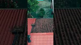 The most stress free way to clean a roof! #robots #satisfying #cleantok #shorts #youtubeshorts