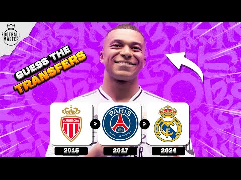 GUESS THE PLAYER BY THE TRANSFERS | FOOTBALL QUIZ SEASON 2024/25