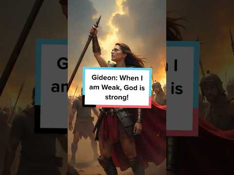 Gideon: When I am Weak, God is strong!