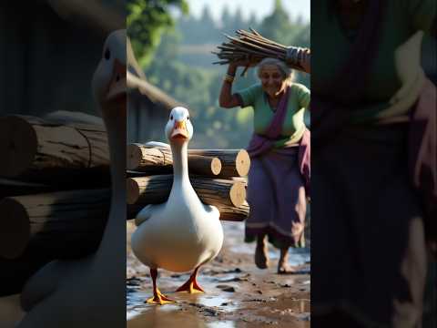 "गांव की सबसे मेहनती बतख  हंसी से लोटपोट हो जाओगे"#viralvideo #viral #ai #aishorts #shorts #trending