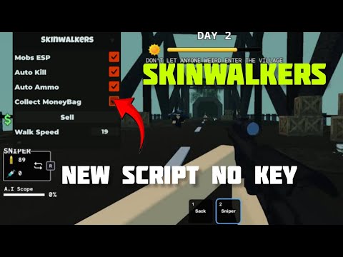 New ''OP" 😱 Keyless Script for Skinwalkers #roblox #robloxexploiting #script #op