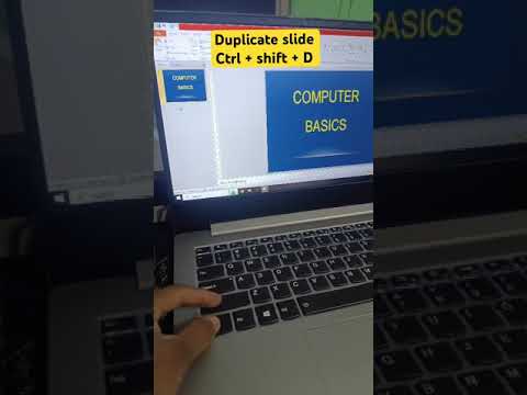 Computer shortcut key for duplicate slide #shortcutkeys #asmr #windows #gaming #shorts #ytshorts #gk