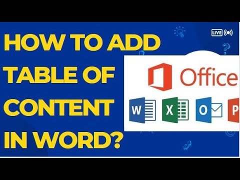6.How to Add Table of Contents in Word Quickly