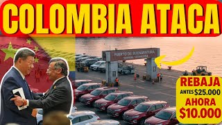 THEY'RE DOWN NOW! 5 CHINESE CARS at BARGAIN PRICES arrive through COLOMBIAN PORT and BREAK THE MA...