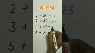 Puzzle||reasoning #funwithmath #reasoning #logicalreasoning #math #shorts