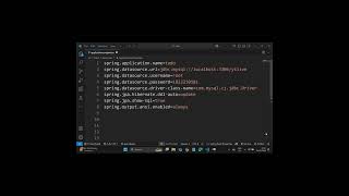 spring boot connection for mysql databases with code || application.properties for spring boot