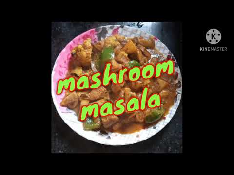 mashroom cauliflower masala
