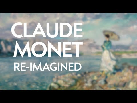 AI Film - What if Claude Monet's Woman with a Parasol Was Re-Imagined As an Animated Art? AI Short