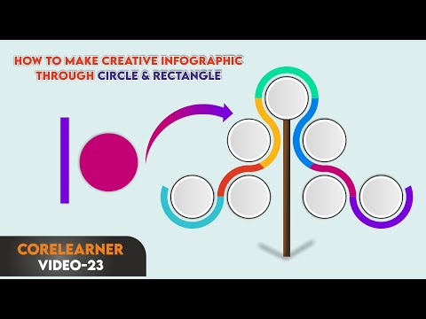 How to make creative Infographic design template / vector| Learn CorelDraw Trick, Techniques & Tips