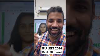 IPU LEET 2024 RANK 28 WITH SWEETS #btechleetengineering #dtu #leetcoaching #gccleet#BESTLEETCOACHING