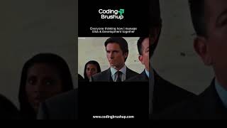 "Managing DSA and Development Like Batman 💻🦇 #TechStruggles"