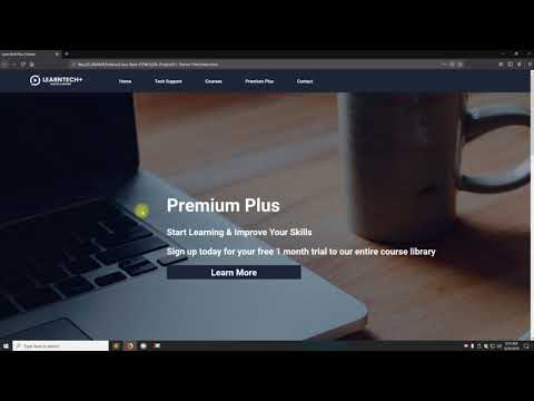 Build learn tech section