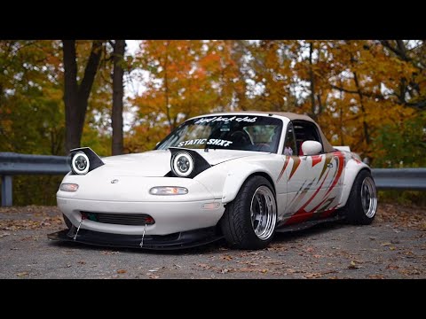 Heavenly Haze | Matt's Boosted Rocketbunny Miata [4K]
