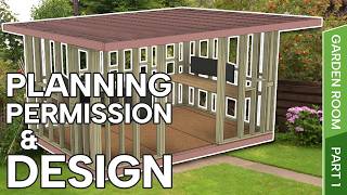 Garden Room Part 1 - Planning & Deciding on Foundations