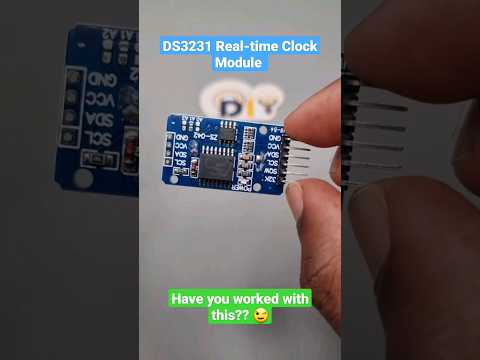Unwrapping a DS3231 Real-time Clock Module: What’s inside?? 🧐😲 #diy #electronic #arduino #how #clock