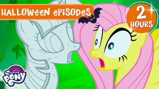 My Little Pony Friendship is Magic 🧡 SPOOKY HALLOWEEN EPISODES! 🎃 Full Episodes Compilation | MLP