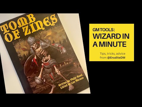 Wizard in a Minute is a great DM tool
