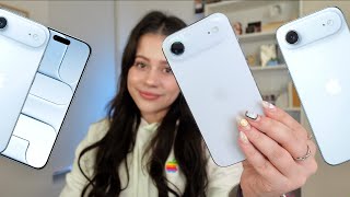 iPhone AIR Unboxing in SKY BLUE!📱☁️ *NOT PROFESSIONAL* (it's so pretty!!)