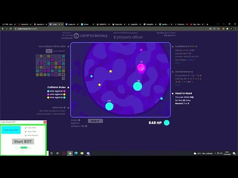 Crypto Royale FARM BOT - P2E / NFT GAME / AUTOFARM