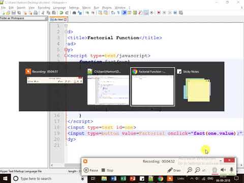JavaScript Factorial Function