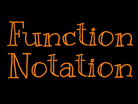Function Notation