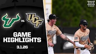 USF vs. UCF Highlights (3.1.26) | 2026 Big 12 Baseball