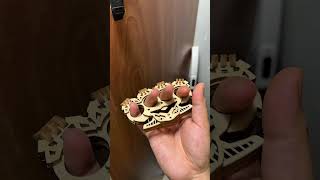 Wow, I bought this knuckle duster for just $1 online. That’s insane!
