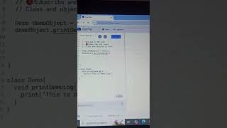 Classes and objects in Dart #flutter #flutterdart #dartprogramming #dartprogramming #flutter