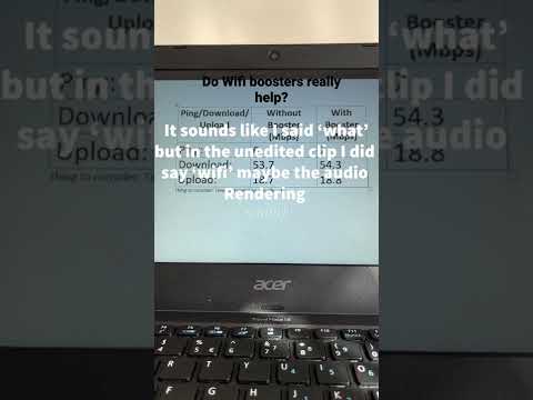 Do Wifi Boosters really help? #shorts