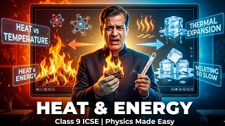 Heat And Energy | ICSE Physics 2026 | ICSE Class 9 | @sirtarunrupani