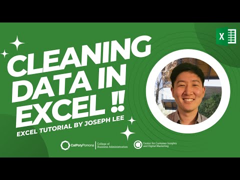 HOW TO: Data Cleaning in Excel (Text to Columns, Removing blank rows, and more!)