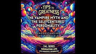 The Vampire Myth and the Self-Centered Personality - Understanding the Parallels