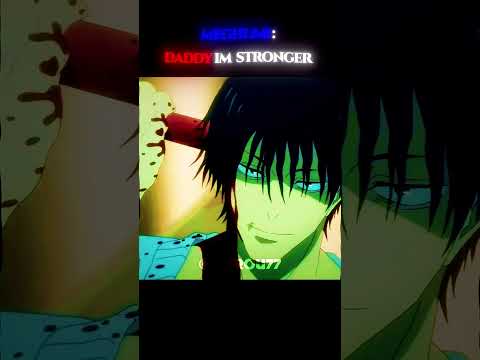 DADDY VS SON🔥 🗿 [TOJI VS MEGHUMI]🫂~[JJK MANGA EDIT] ~ #jjk #amv #shorts