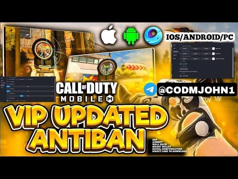 CODM IOS HACK V1.0.48! MOD MENU FOR COD MOBILE! CHEAT CODM IOS/ANDROID! GLOBAL AND GARENA! 100% SAFE