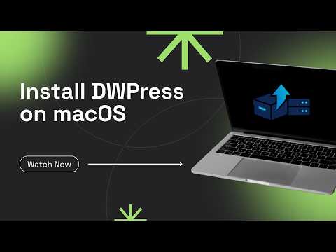 DWPress install on macOS