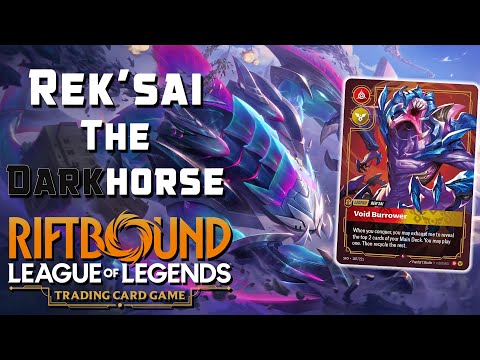 RIFTBOUND TCG Rek'sai Deck Profile | Commentary + Gameplay